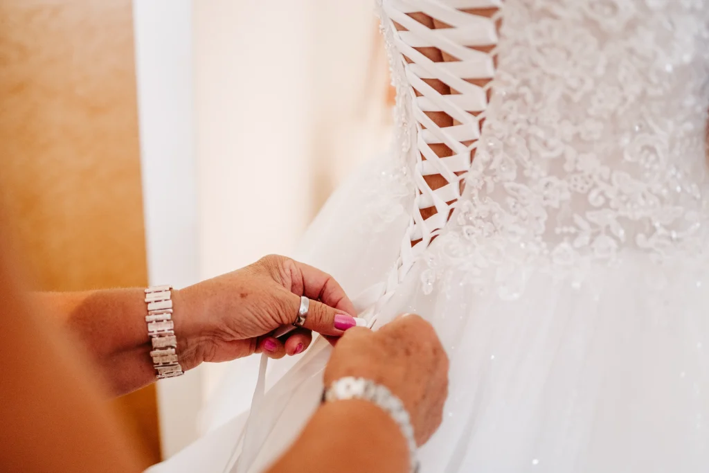 Getting Ready der Braut