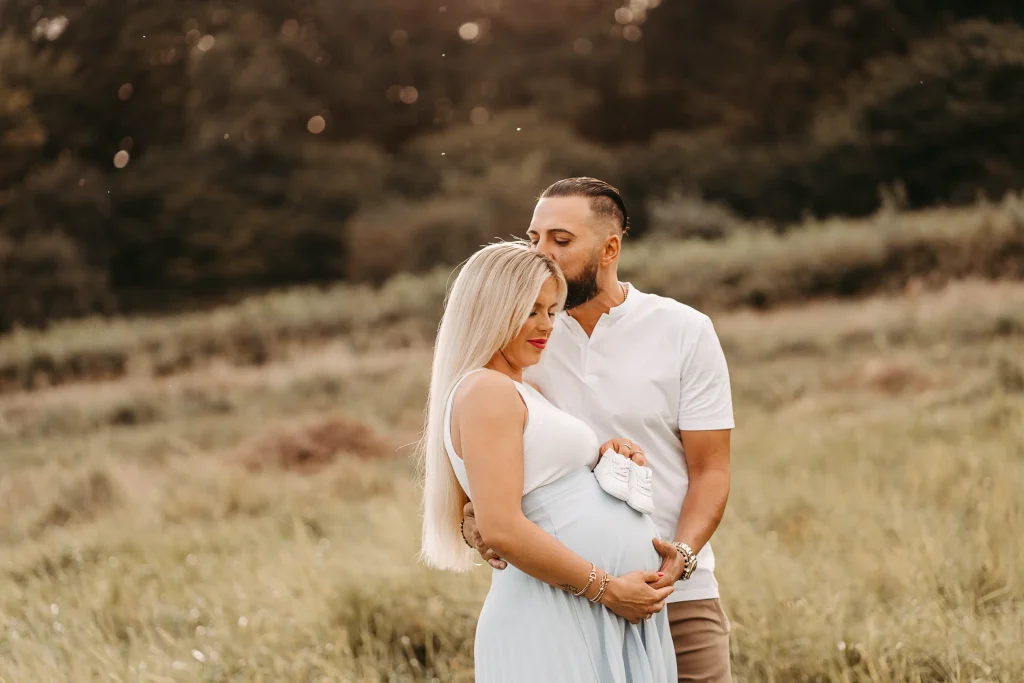 Schwangerschaftsfotos im Freien