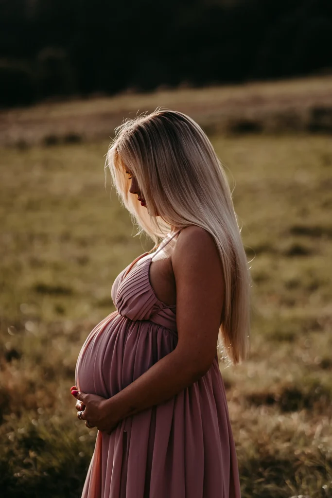 Schwangerschaftsfotos im Freien