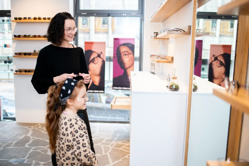 Fotoshooting beim Optiker in Bad Marienberg
