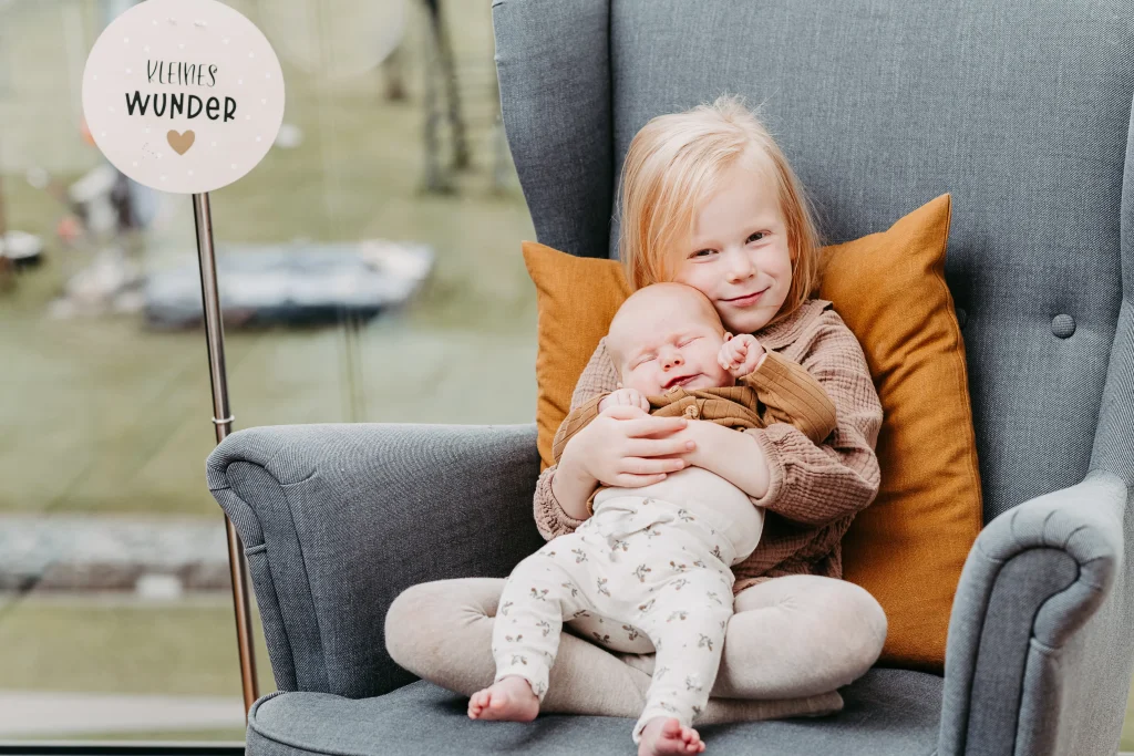 Newbornfotos als Wochenbettreportage