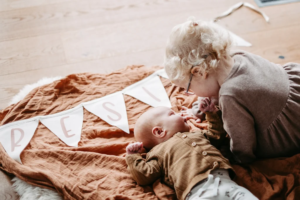 Newbornfotos als Wochenbettreportage